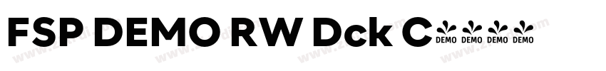 FSP DEMO RW Dck C字体转换 FSP DEMO RW Dck C字体转换
